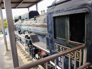 飛鳥山公園にある機関車