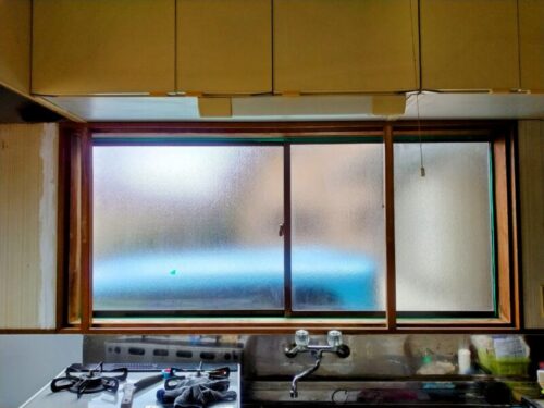キッチンの窓