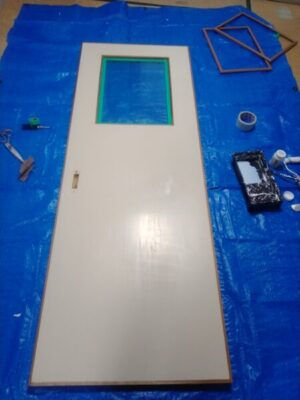 リメイク前の古いドア