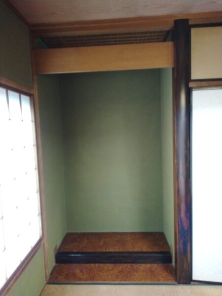 床の間のビフォー画像