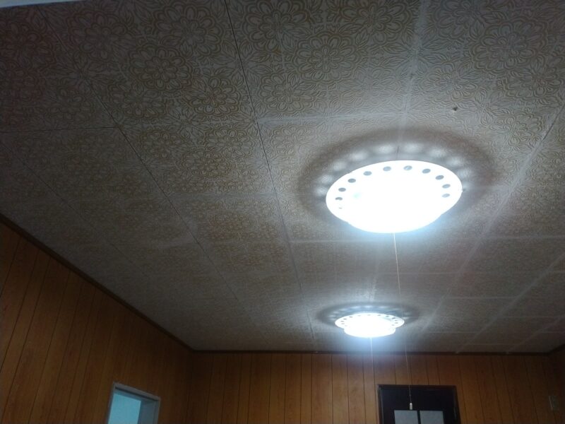 リビングに元々付いていた照明