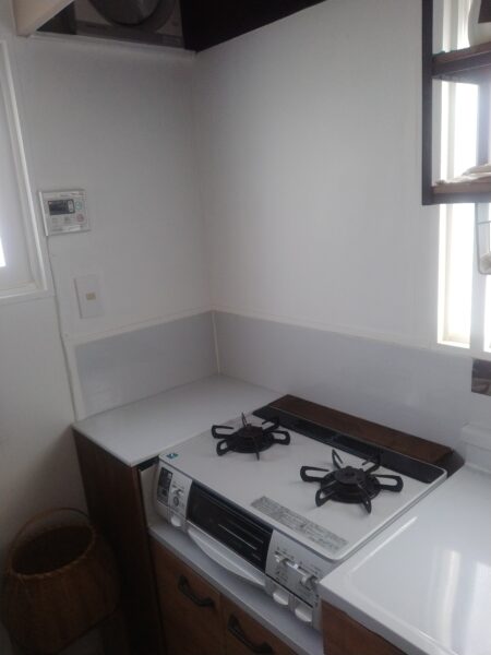 リフォーム後のキッチンガス台周り