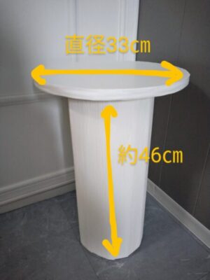 フラワースタンドの仕上がり寸法