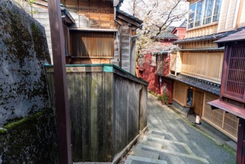 石川県　主計町茶屋街