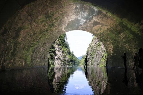 新潟県清津峡渓谷トンネル