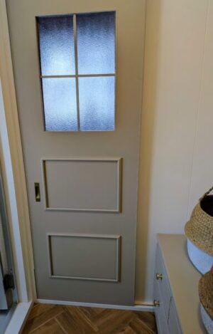 リメイク後の洗面所ドア