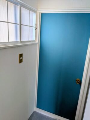 リメイク後の2階洋室ドア