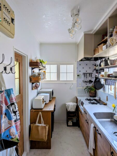 DIYから2年後のキッチン