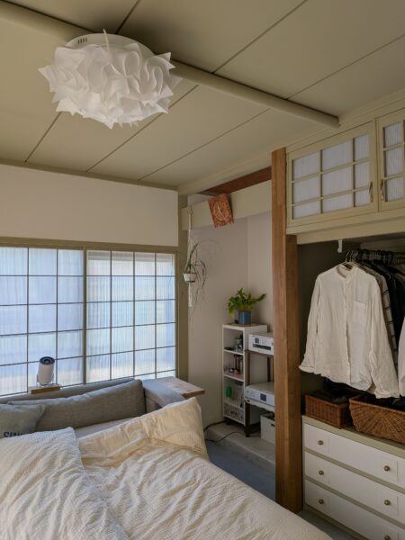 diyでリフォーム後の和室