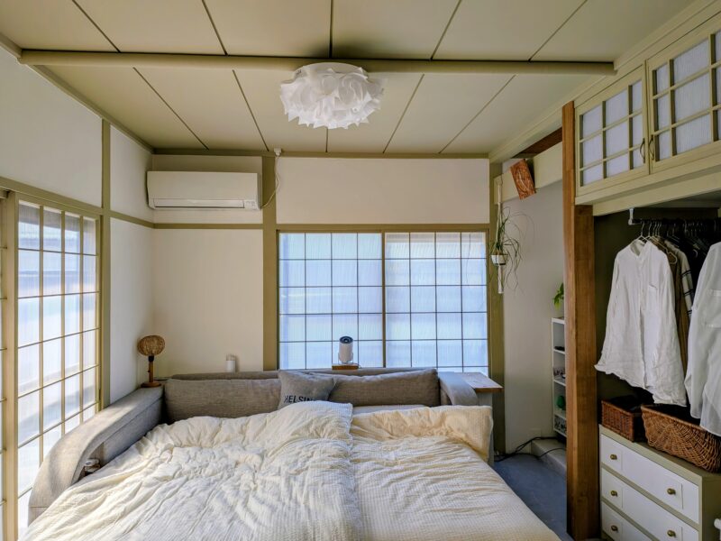 DIYでリフォーム後の和室全体