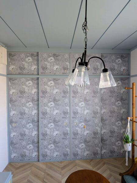 リメイクシートを張って蘇った襖