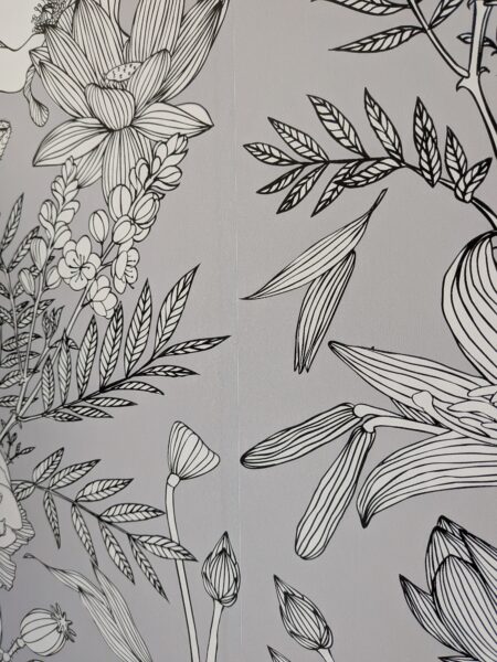 リメイクシートを張ったつなぎ目のアップ画像