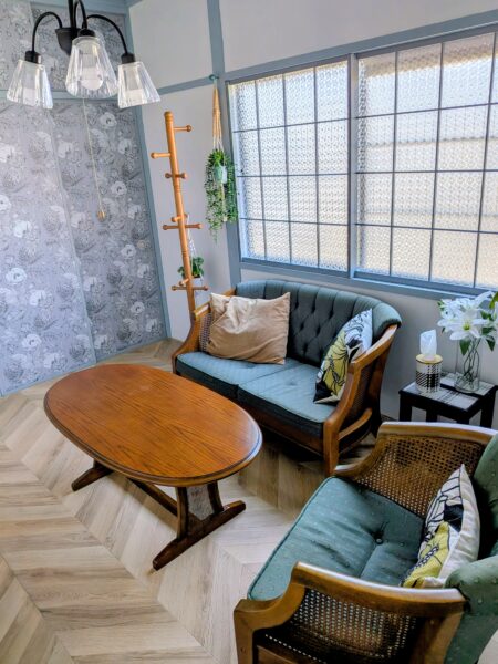 和モダンな雰囲気にDIYした2階和室