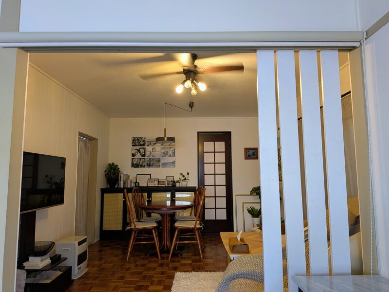 和室との仕切り